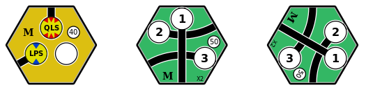 Montreal green X2 tile with matching orientations